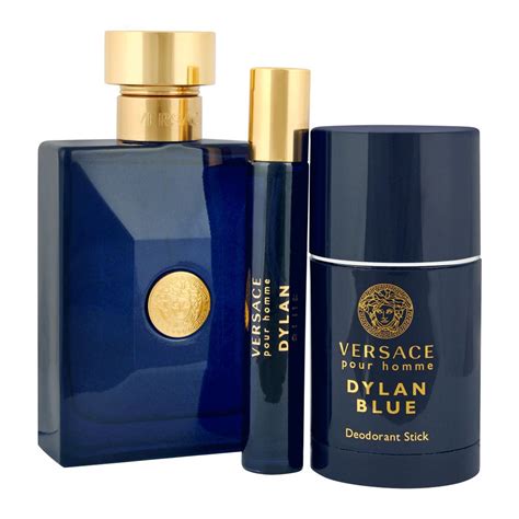 versace gift set dylan blue|Versace Dylan Blue deodorant spray.